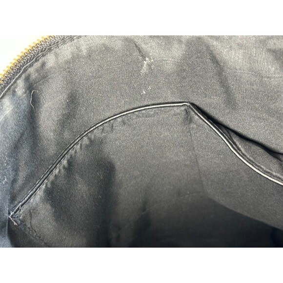 Mia Collection Autumn Tote & Wristlet Set Croco Black Crossbody or Satchel - Picture 4 of 16